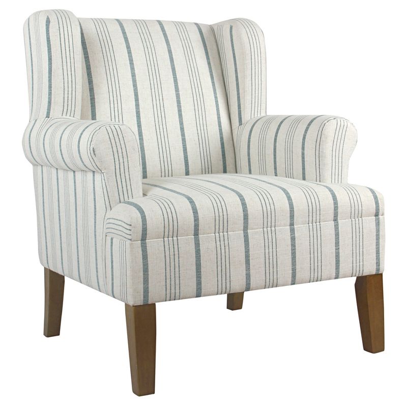 Emerson Rolled Arm Accent Chair - Homepop, 1 of 11