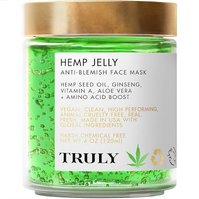 TRULY Hemp Jelly Anti-Blemish Face Mask - 4oz - Ulta Beauty