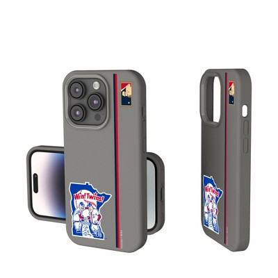 Keyscaper MLB Cooperstown Central Teams Sidebar Soft Touch Cell Phone Case for Apple iPhone