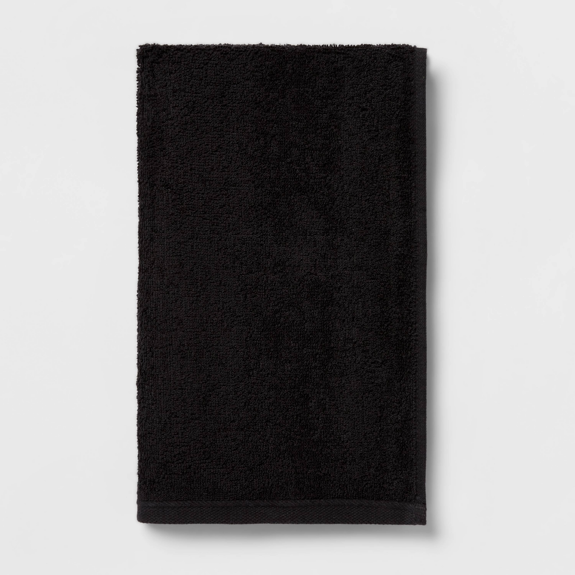 Everyday Hand Towel Black - Room Essentials™