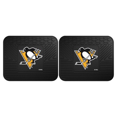 NHL Fan Mats 2 Utility Mats - Pittsburgh Penguins