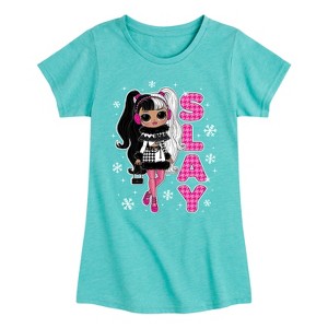 Girls' - LOL Surprise! - Winter Dolls Fitted Short Sleeve Graphic T-Shirt - 1 of 4