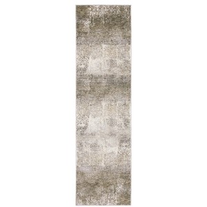 Oriental Weavers Nebulous 1330E Ivory/ Grey Indoor Area Rug - 2'3" x 7'6" - 1 of 4
