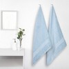 Modern Solid Classic Luxury Egyptian Cotton Towel Set by Blue Nile Mills - 2 of 4
