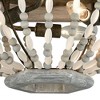 Elk Home Summerton 3 - Light Flush Mount in  Washed Gray/Malted Rust - 4 of 4
