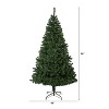 8ft. Pine Artificial Christmas Tree – Towering Seasonal Holiday X-Mas Centerpiece - 2 of 4