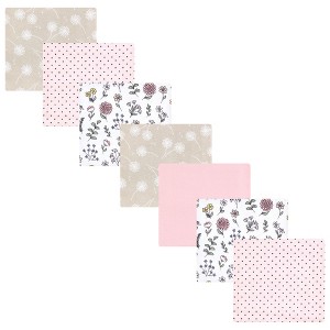 Luvable Friends Hudson Baby Flannel Receiving Blankets 7pk - 1 of 2