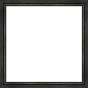 Amanti Art Rustic Pine Black Narrow Framed Dry Erase Magnetic Board - 1 of 4