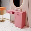 Salon Station, Wall Mount Styling Salon Stations, Minimalist Wall Mounted Barber Shampoo Station Storage Cabinet - 2 of 4