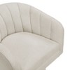 NicBex Modern Swivel Accent Chair Boucle Upholstery, Solid Wood Frame, Foam Seat Cushion, Unique Style for Living Room, Bedroom, Home Office - 2 of 4