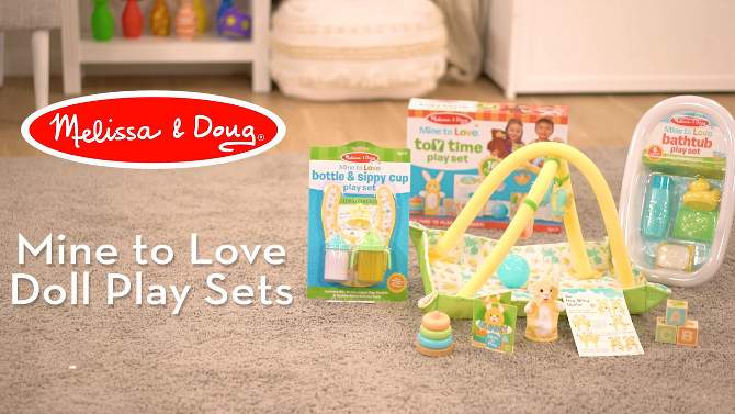 Melissa &#38; Doug Mine to Love Doll Bunk Beds, 2 of 11, play video