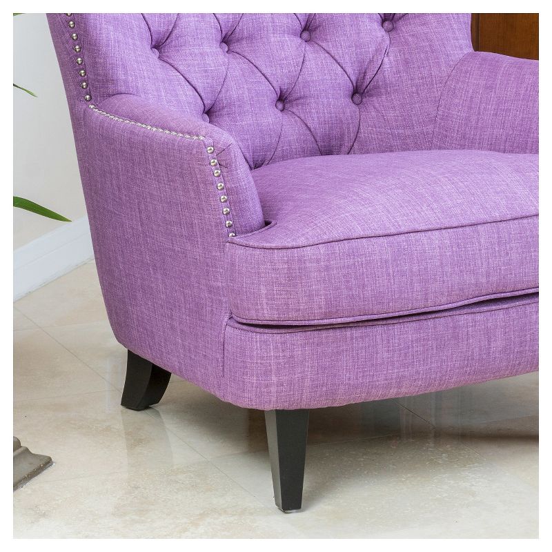 Tafton Tufted Club Chair - Christopher Knight Home, 4 of 10
