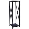 Decorative Firewood Storage Log Rack Holder for Outdoor Indoor Fireplace Fireplace Storage Log Rack Holder Wood Storage Logs Holder Fireside Holders - 3 of 4