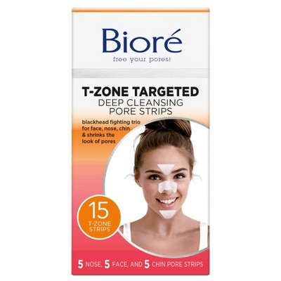 Biore Deep Cleaning Pore Strips - 15ct