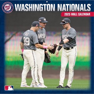 MLB Washington Nationals 2025 12"x12" Team Wall Calendar - 1 of 4