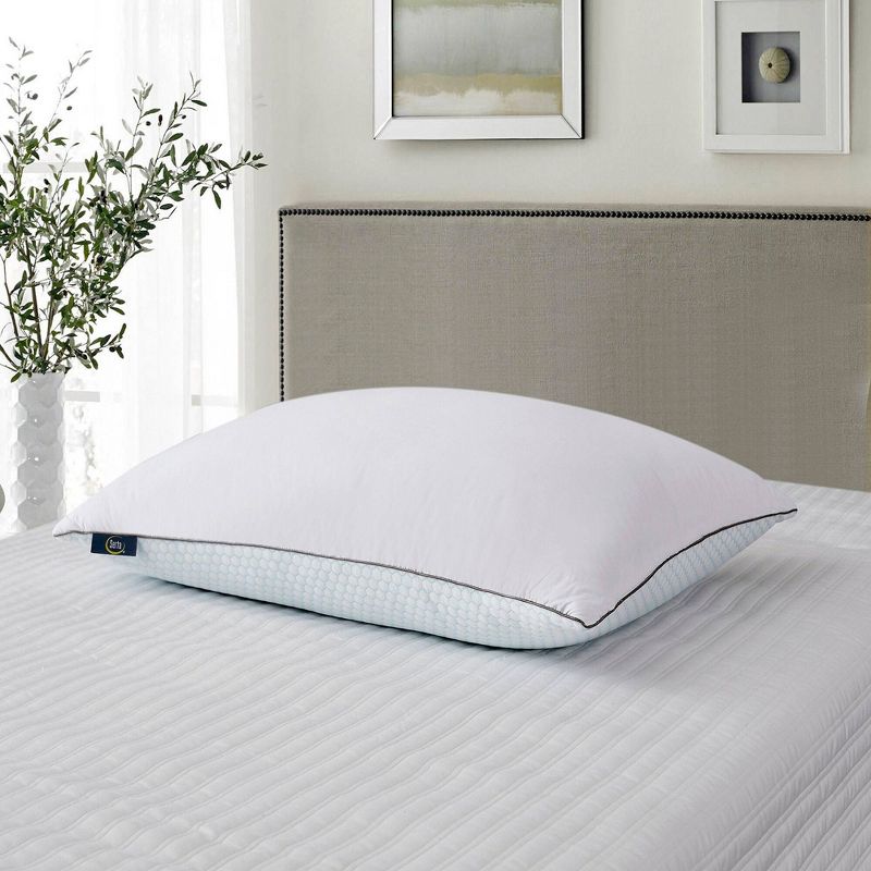 All Seasons Feather Bed Pillow - Serta, 1 of 6