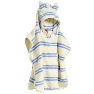 Sunnylife Kids Hooded Towel - Sid The Seagull Blue Stripe, Pool-Beach-Bath - 1 of 4