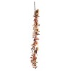 Transpac Fabric 60 in. Multicolor Harvest Sunflower Garland - 2 of 4