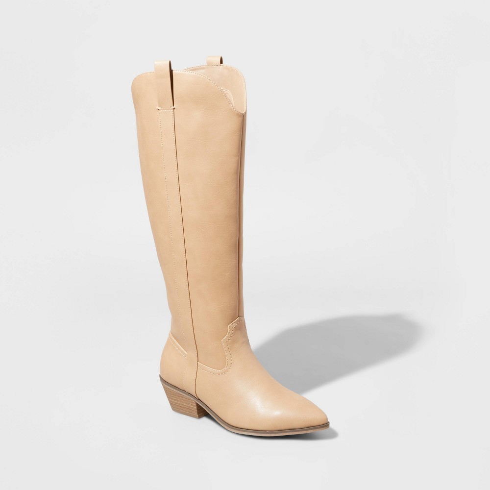 Women's Sommer Western Boots - Universal Thread™ Light Brown 8