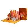 Paper Love 3D Fall Foliage Pop Up Greeting Card - 4 of 4