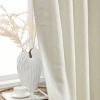 HLC.ME Camden 100% Complete Full Blackout Winter Thermal Insulated Noise Reducing Window Curtain Grommet Panels, Set of 2 - 3 of 4