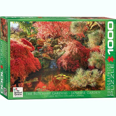 Eurographics Inc. The Butchart Gardens Japanese Garden 1000 Piece Jigsaw Puzzle