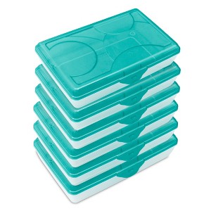 Sterilite 17296W06 Multipurpose Storage Supply Box w/ Lid - 1 of 4