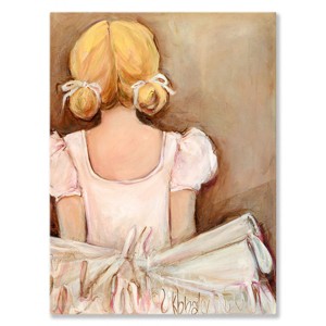 Oopsy Daisy's Beautiful Ballerina- Blonde Canvas Wall Art - Size 14x18 - 1 of 1