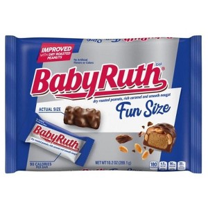 Baby Ruth Chocolate Bars, Fun Size, Small Bag Fun Size 10.2 oz - 1 of 1