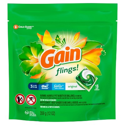 gain laundry detergent ingredients