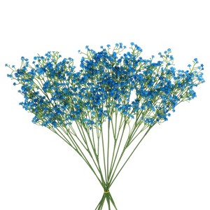 Unique Bargains Realistic Low Maintenance Durable Flexible Artificial Flowers with Stem - 1 of 4