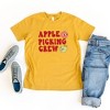 The Juniper Shop Cartoon Apple Picking Crew Youth Short Sleeve Tee - 2 of 2