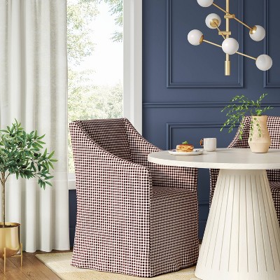 Sloped Arm Slipcovered Dining Chair - Threshold™
