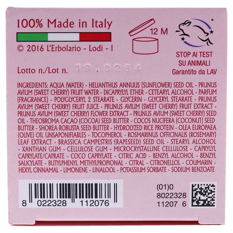 L'Erbolario Tra I Ciliegi Perfume Body Cream - Firming Body Lotion - 6.7 oz, 6 of 7