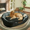 Artloge Heavy Duty Dog Bed Made By Durable Oxford Material Waterproof Anti-scratch Dog Pet Bedding with Bolster Luxury Soft Removable Cushion - 2 of 4