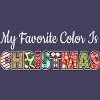 Women's Design By Humans My Favorite Color Is Christmas By c3gdesigns Racerback Tank Top - 2 of 3