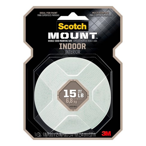 Scotch 1"x125" Indoor Mounting Tape - image 1 of 4
