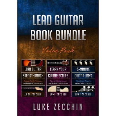 Lead Guitar Book Bundle - by  Luke Zecchin (Paperback)