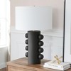 Hudson and Canal Tall Ceramic Table Lamp with Fabric Shade - 3 of 4