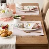 Design Imports Lavender Fog Dobby Dots Rib Placemat Set/6 - 4 of 4
