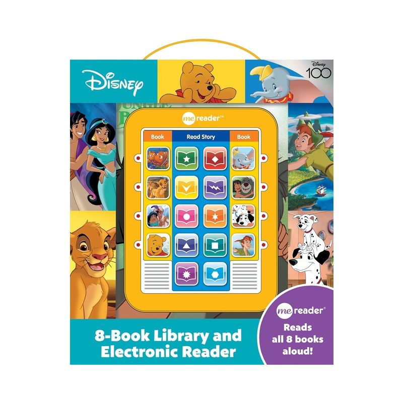 Pi Kids Disney Classic Electronic Me Reader and 8-Book Library Boxed Set, 1 of 17