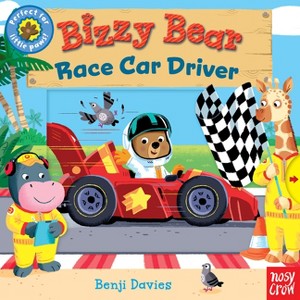 Bizzy Bear: Race Car Driver - (Board Book) - 1 of 1
