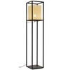 Zuo Modern Yves Floor Lamp – Gold & Black, 59.1" H, Perforated Shade, Steel Frame, Modern Accent Lighting - 2 of 4