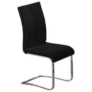 Best Master Furniture,Faux Leather Dining Side Chair (Set of 2) - 1 of 3