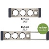 Sanni Shoo drip.it+ Stainless Steel Kitchen Sink Caddy, Bottle Holder for 3 Bottles, Anthracite Grey - 2 of 4