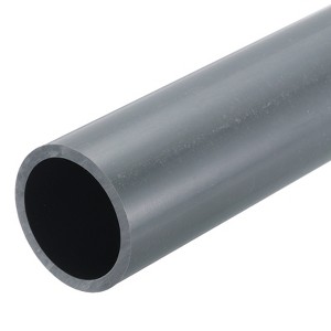 Unique Bargains Water Plumb DIY Crafts High Impact Rigid Round Pipes 8" Length - 1 of 4