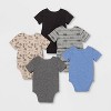 Baby Boys' 5pk Batman Bodysuits - image 2 of 2