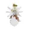 Ganz 4.25 In Pearl Angel Fall Tree Ornament , Kissing Krystal Harvest (1PC) - 2 of 3