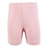 Hudson Baby Infant Girls Shorts Bottoms 4-Pack, Cream Wild Rose - 4 of 4