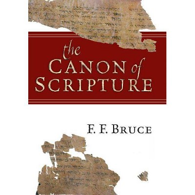 The Canon of Scripture - by  F F Bruce (Paperback)